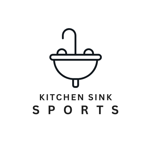 kitchen sink sports black and white logo